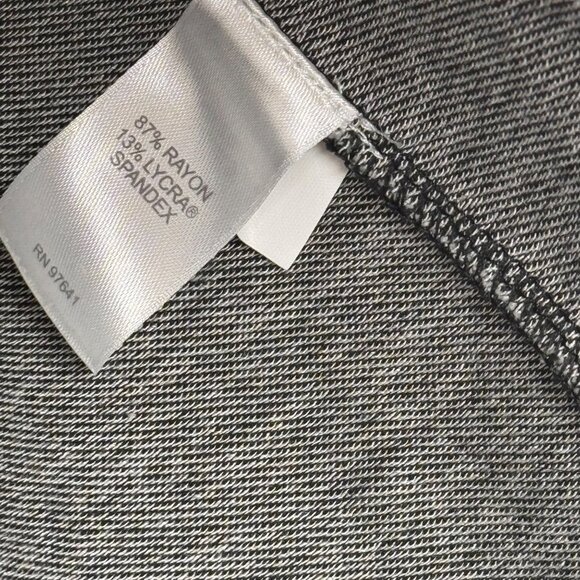 J. Jill Wearever Collection Womens  knit Jacket size XL Charcoal gray pockets - Picture 3 of 12